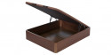 Canapé Abatible Flex Madera 25 Tapa Transpirable Color Wengué