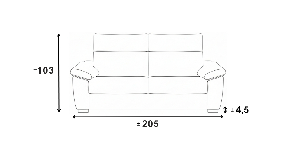 Sofá Cama Mopal Ítalo