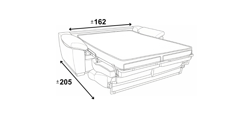 Sofá Cama Mopal Ítalo