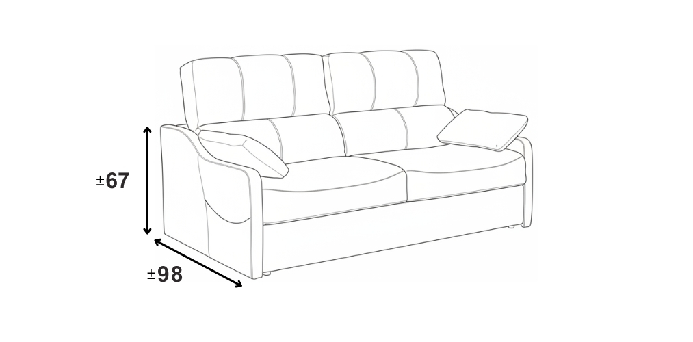 Sofá Cama Mopal Rhin