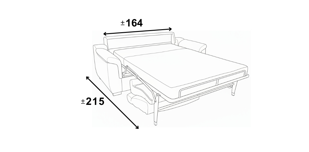 Sofá Cama Mopal Zaira