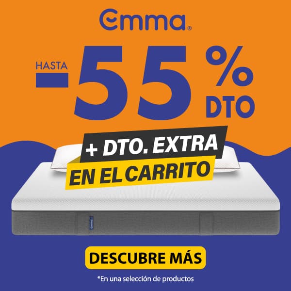 rebajas de primavera en colchones emma