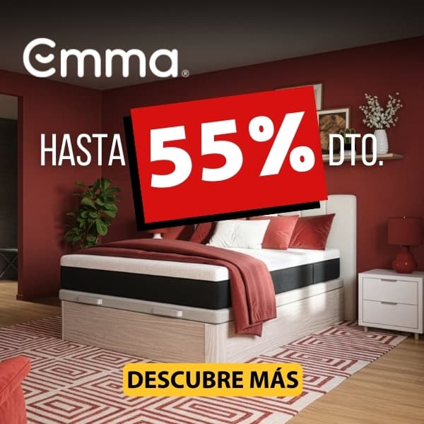 rebajas en colchones emma