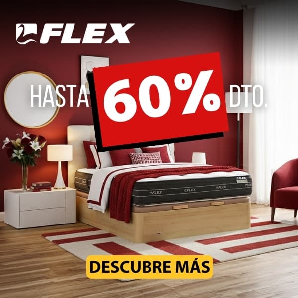 rebajas en colchones flex