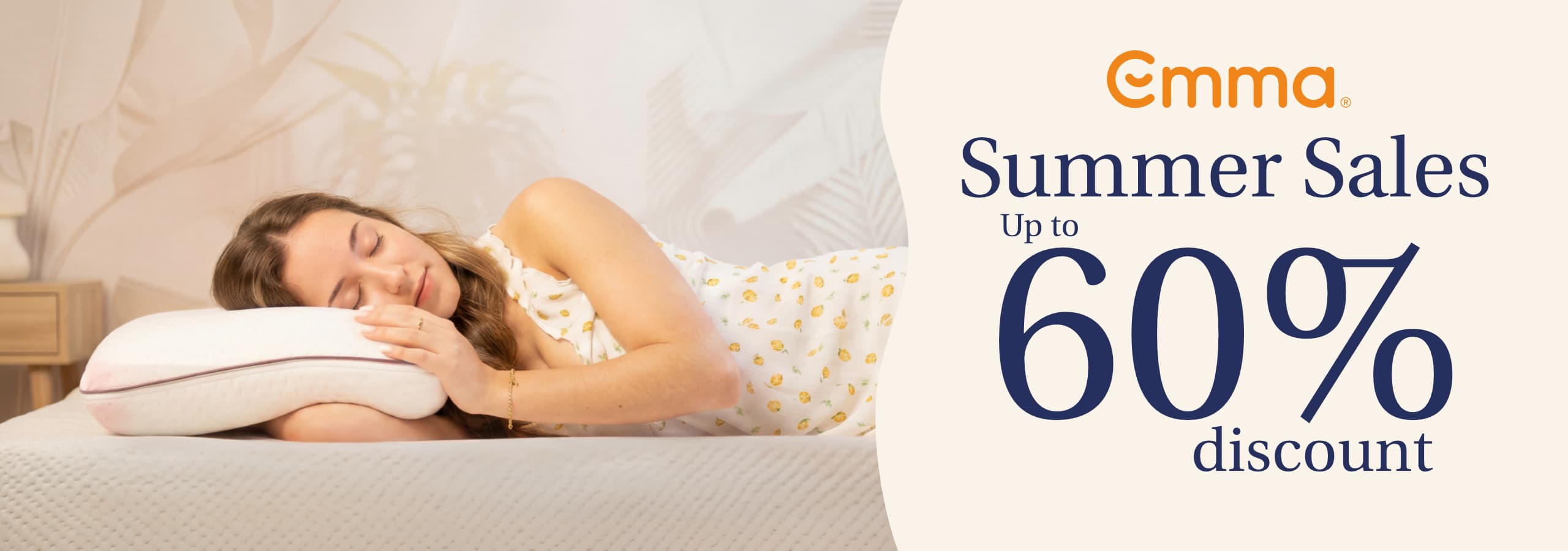 Emma Summer Sales Up to 60% at Colchón Exprés