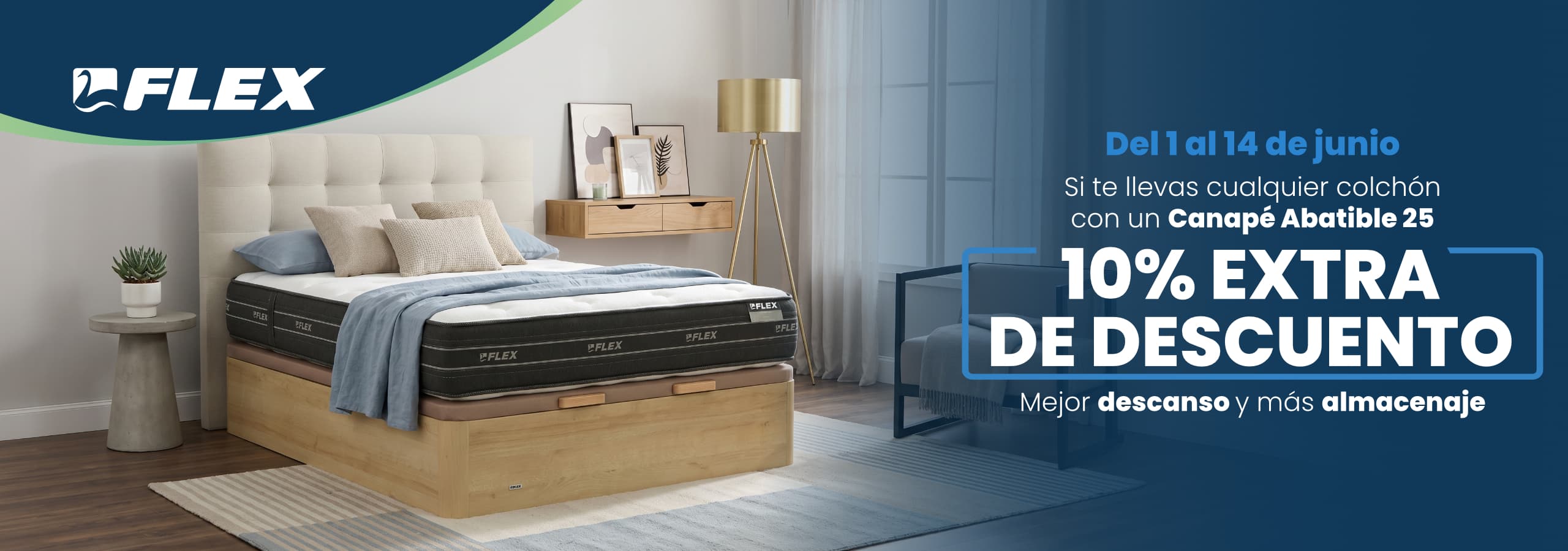 Promoción Flex, 10% descuento extra