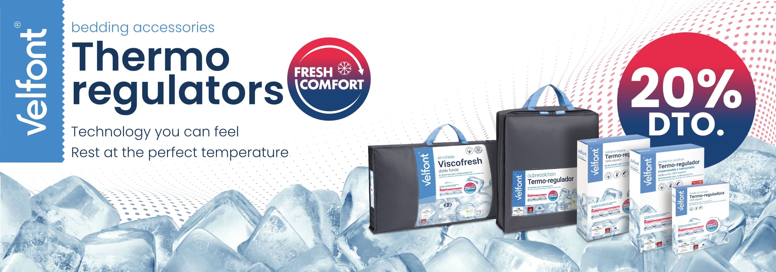 Velfont Summer Sales Up to 20% at Colchón Exprés