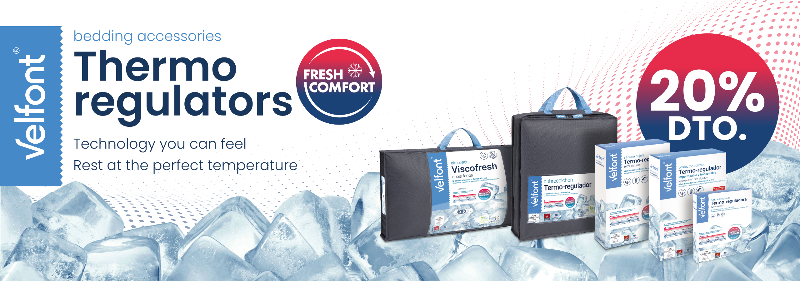 Velfont Summer Sales Up to 20% at Colchón Exprés