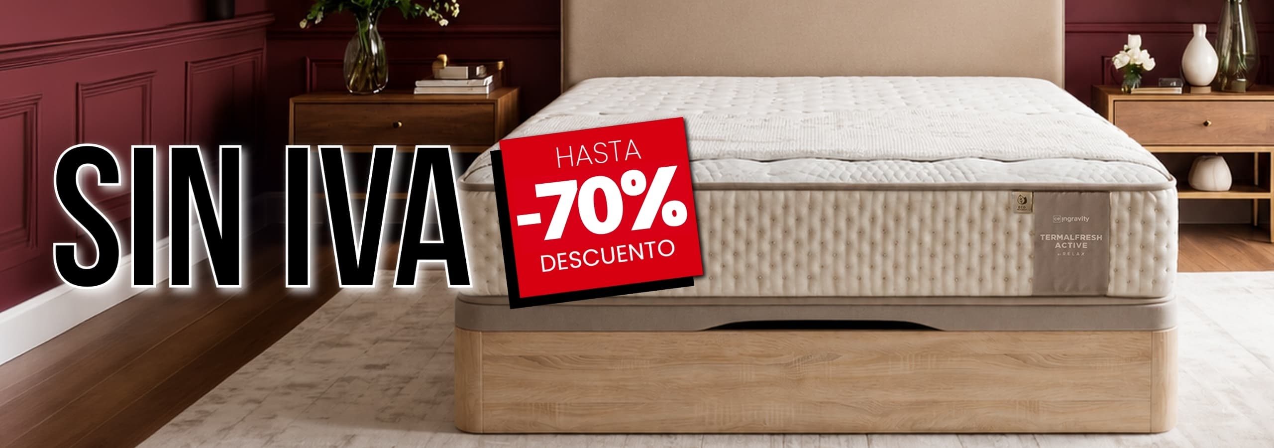 Promoción dias sin iva en Colchón Exprés