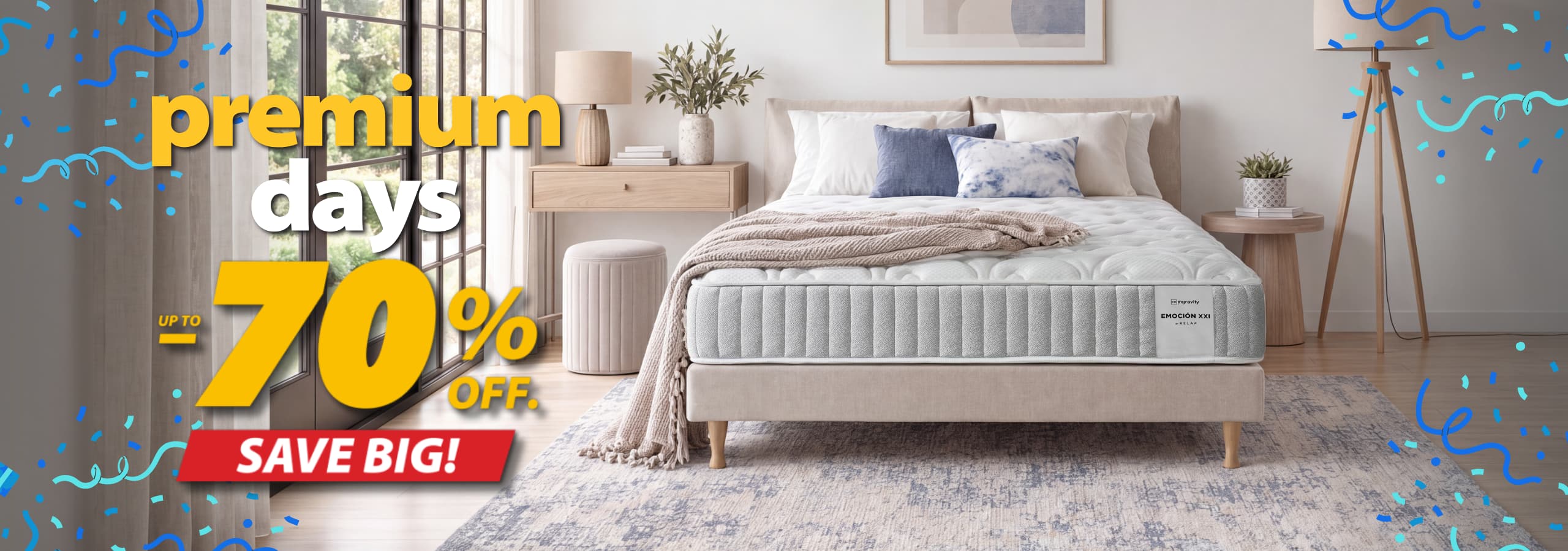 Premium Days up to 70% off. Save big at Colchón Exprés
