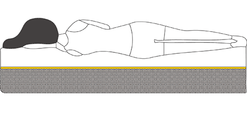 posicion al domir colchon juvenil