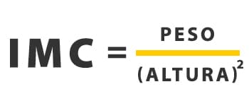 formula indice de masa corporal