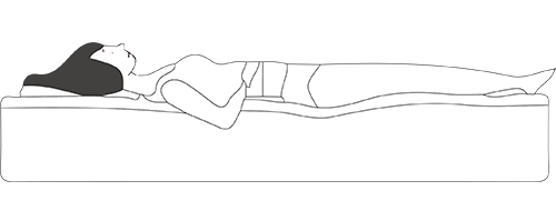 postura al dormir boca arriba