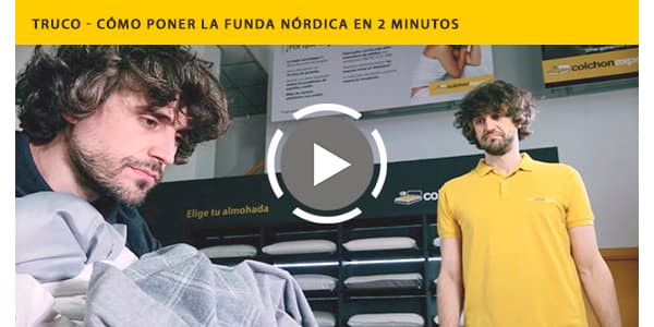 Truco: Cómo poner la funda nórdica en 2 minutos
