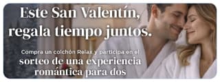 promoción San Valentín en colchones relax