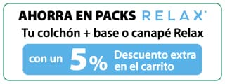 cupon descuento extra en packs de relax