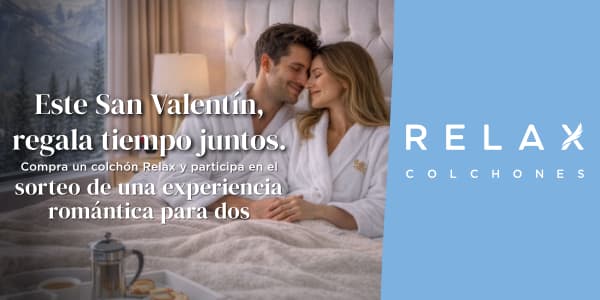 promoción san valentin colchones relax
