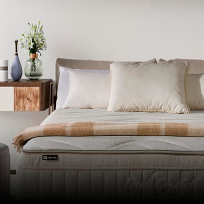 promoción de almohadas en colchon expres