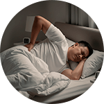 cambios de posturas al dormir