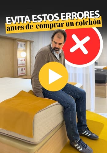 video errores al comprar un colchón
