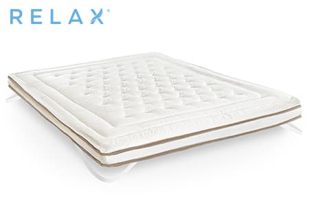 topper viscoelástico relax luxury