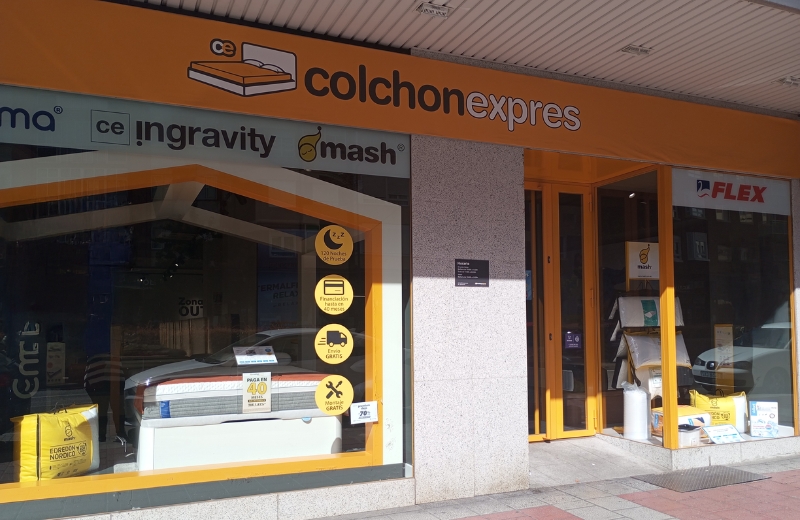 Colchón Exprés mattress store in Valladolid